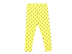 Mini Rodini yellow leggings polka dots
